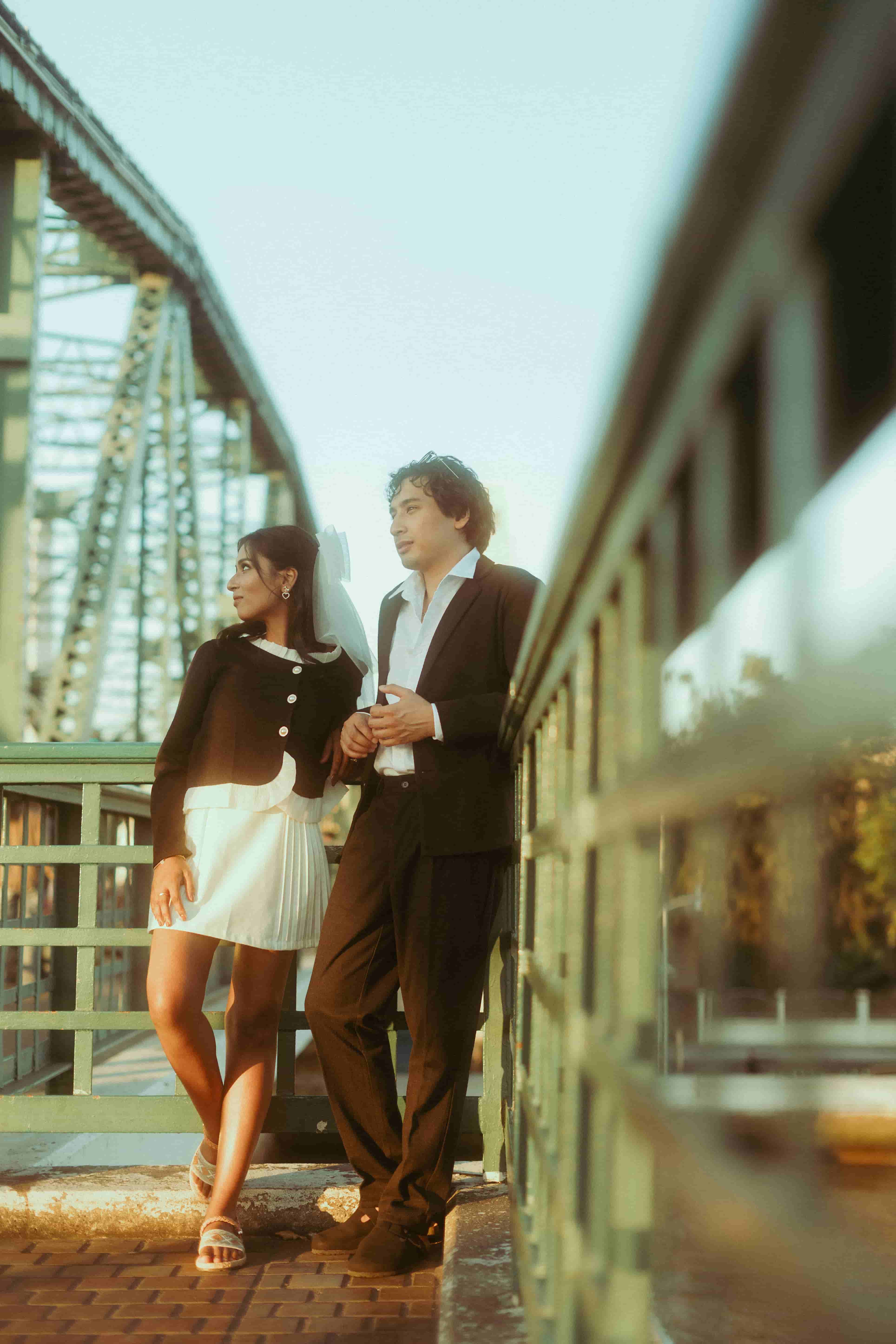 Mika and Darshika portrait